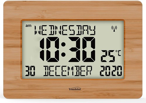 Radio controlled wall clock - controlled,
