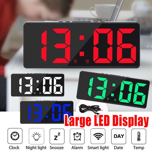 Led electric digital alarm - led,