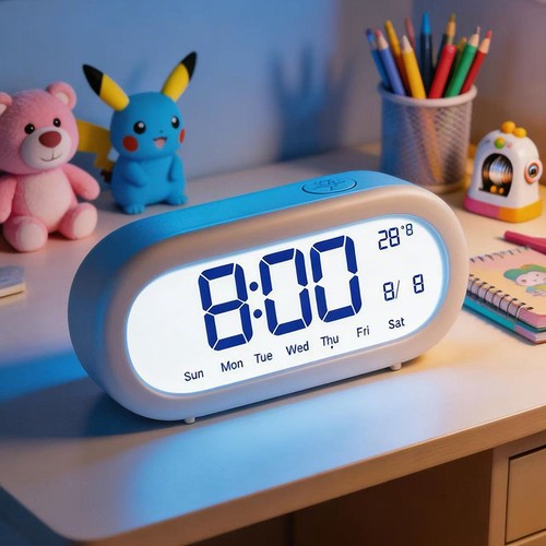 Led digital alarm clock - led,