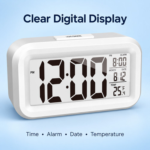 Digital led alarm clock - digital,