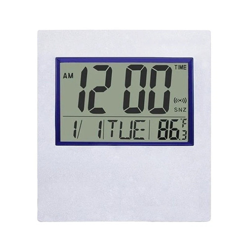 Large lcd digital - digital, silver
