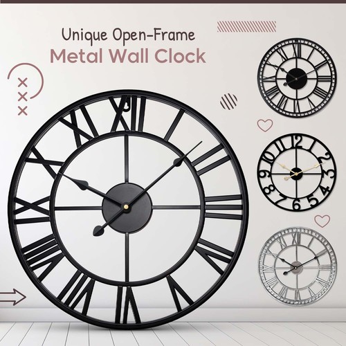 Large wall clock big numerals - large,