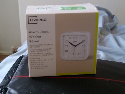 Silent analogue alarm - analogue,