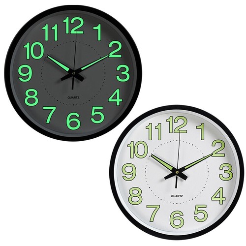 Glow garden clock - 12'', large