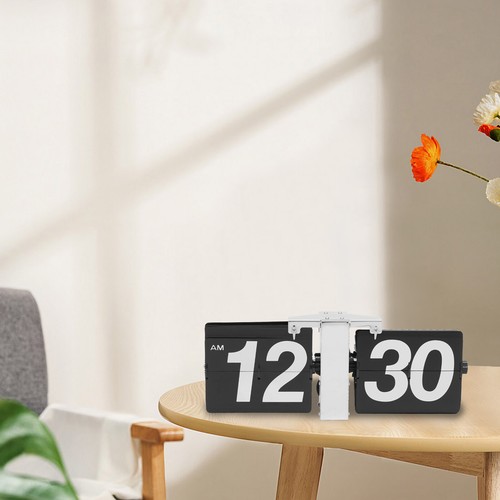 Modern large retro flip clock - large,