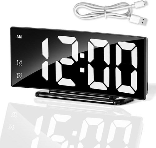 Digital alarm clock - digital,