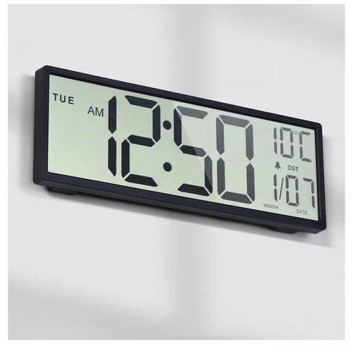 Digital wall clock - digital,