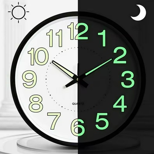 Large luminous wall clocks - 12",