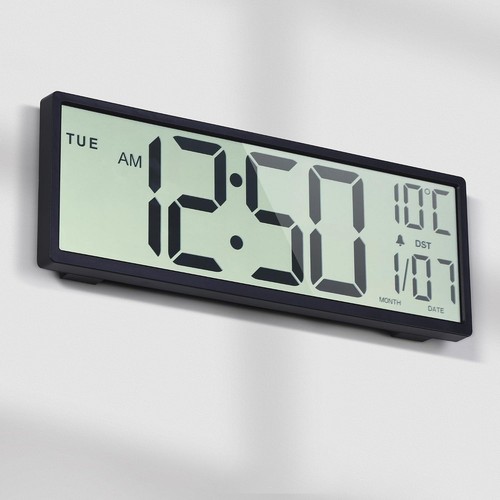 Digital wall clock - clock, battery