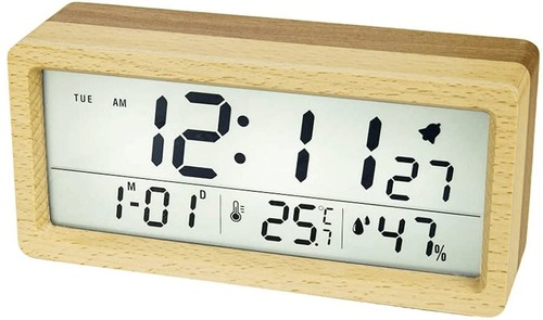 Digital alarm clock electronic - alarm,