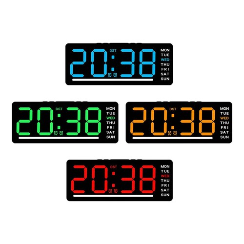 Digital clock wall large - digital,