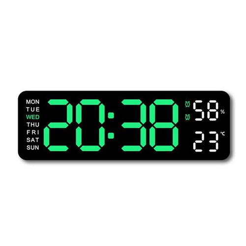 Digital wall alarm clock - wall,