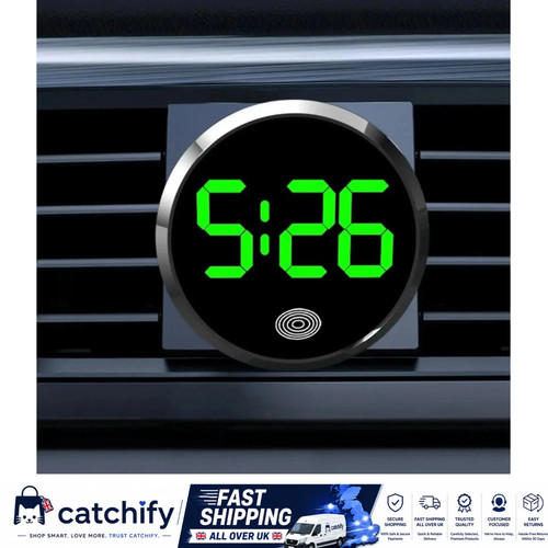 Small digital clock large - small,