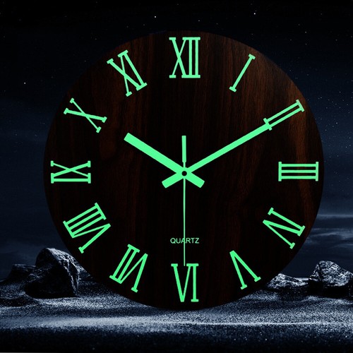 Large luminous round wall - 12",