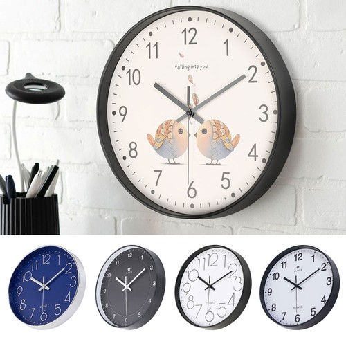 Modern large number wall clock - large,