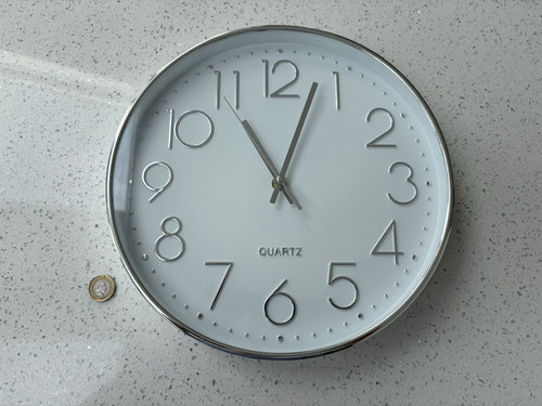 Large silver battery operated - battery,