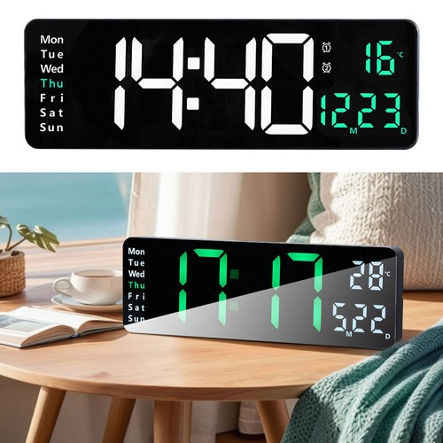 Digital led alarm clock - digital,