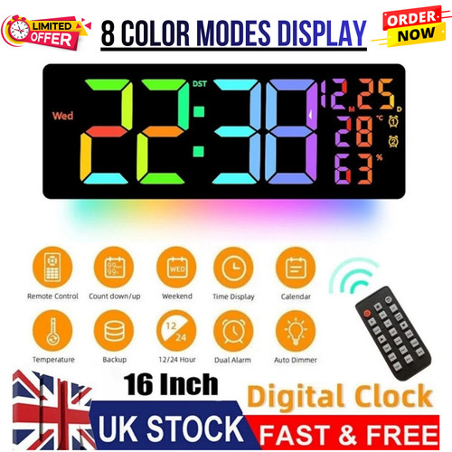 Large jumbo digital - 16", led
