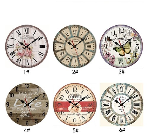 Round wall clock - 12",