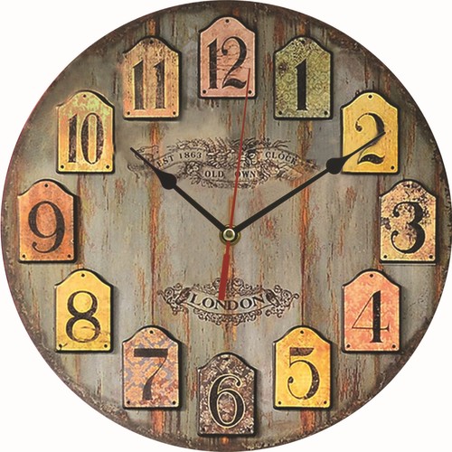 Large wall clock battery - clock,