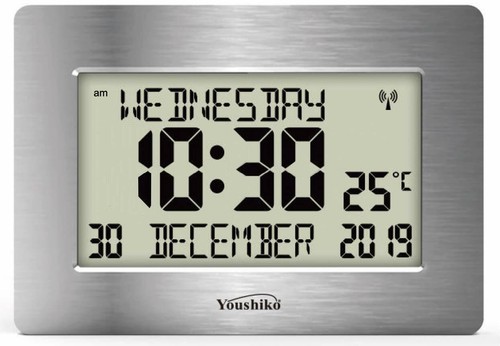 Radio controlled wall clock - radio,