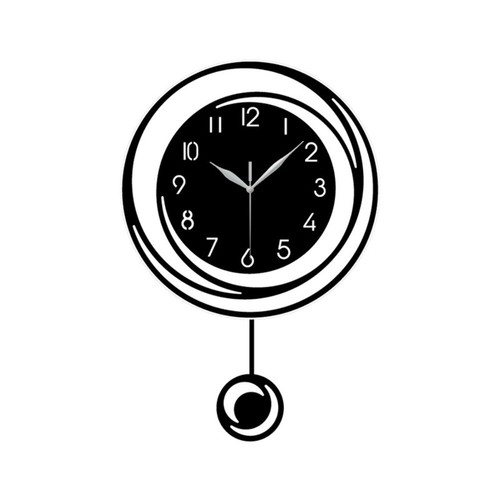 Large wall clock battery - clock,