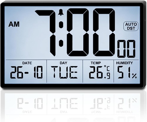 Large digital alarm - alarm, clock