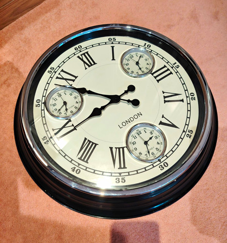 Walk clock battery large black - battery,