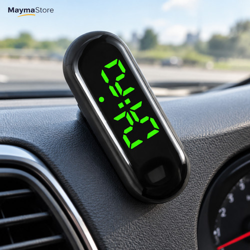 Small digital clock - clock, large